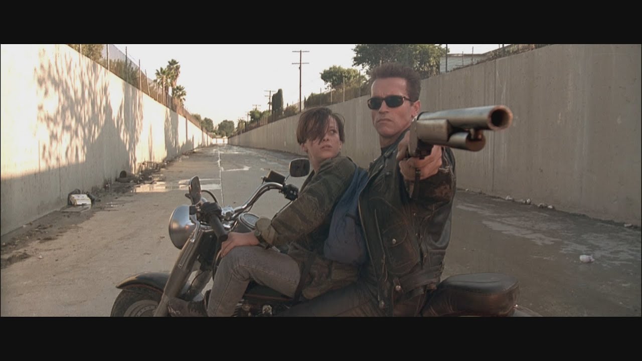Terminator - Arnold saves the John Connor