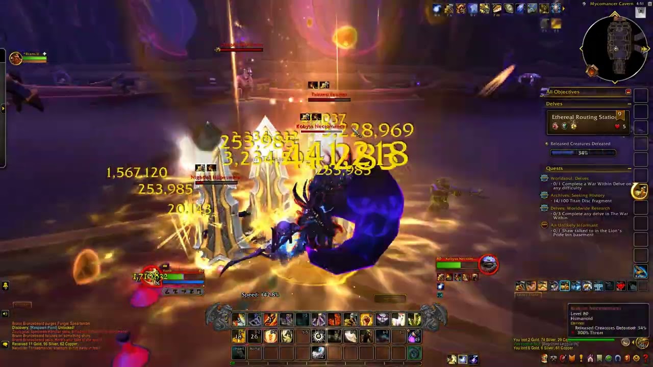 Only a T9, but with a bonus Ky'Veza smackdown