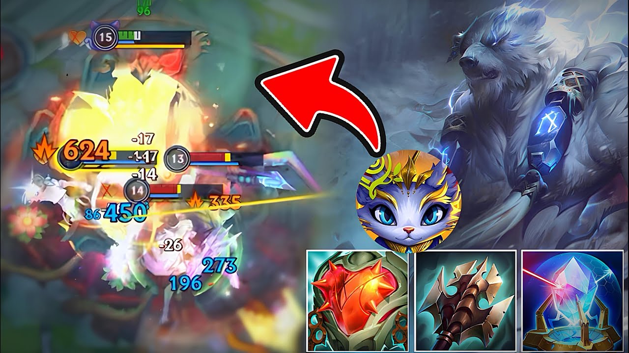 Full Scale Volibear! The Strongest Build Ever!? Wild Rift (Runes & Build)