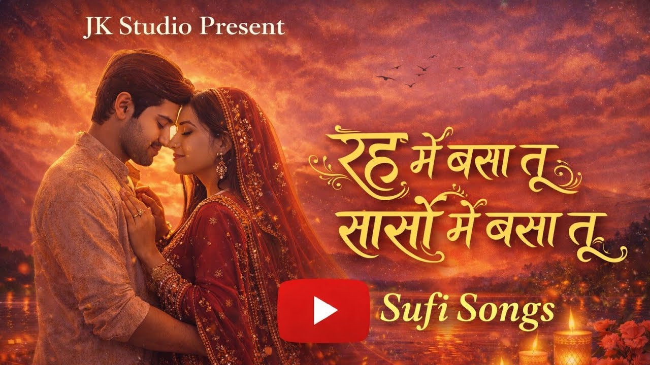 Roho Me Basa Tu Saanson Tu | Suffi Song | Jk Studio Present | Jitin kumar | Heart touching | #song