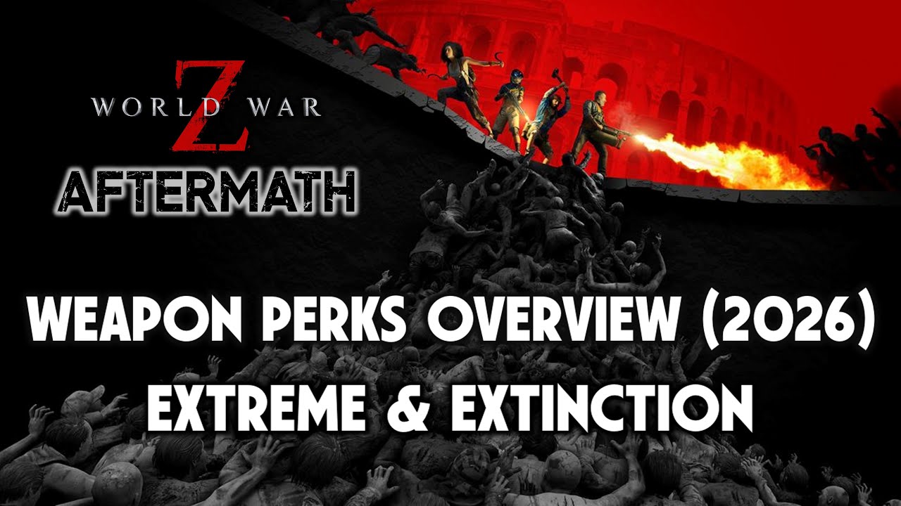 Обзор и руководство по бонусам оружия в World War Z для режимов Extreme и Extinction в 2026 году.