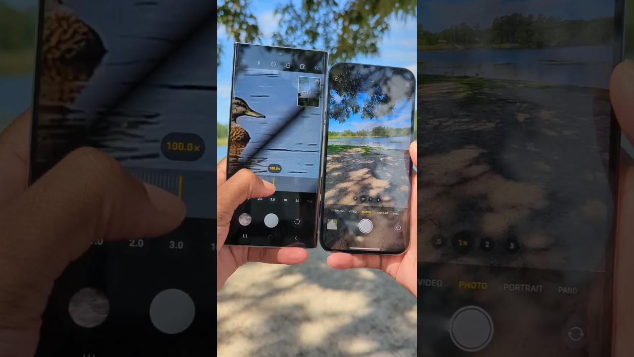 S23 Ultra VS IPhone 14 Pro Max - Design & Camera Zoom Test!