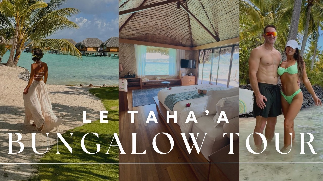OVERWATER BUNGALOW TOUR: Best Place to Stay on Taha'a, French Polynesia