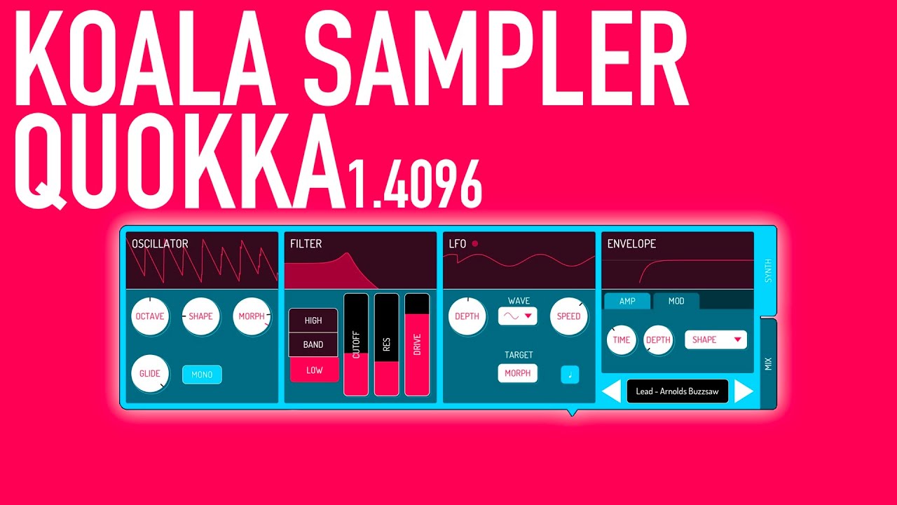 Koala Sampler Quokka Synth - NervousCook$