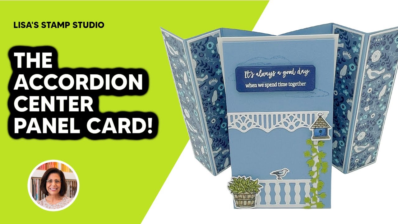 Expand Your Card Making to Create an Accordion Center Panel Card