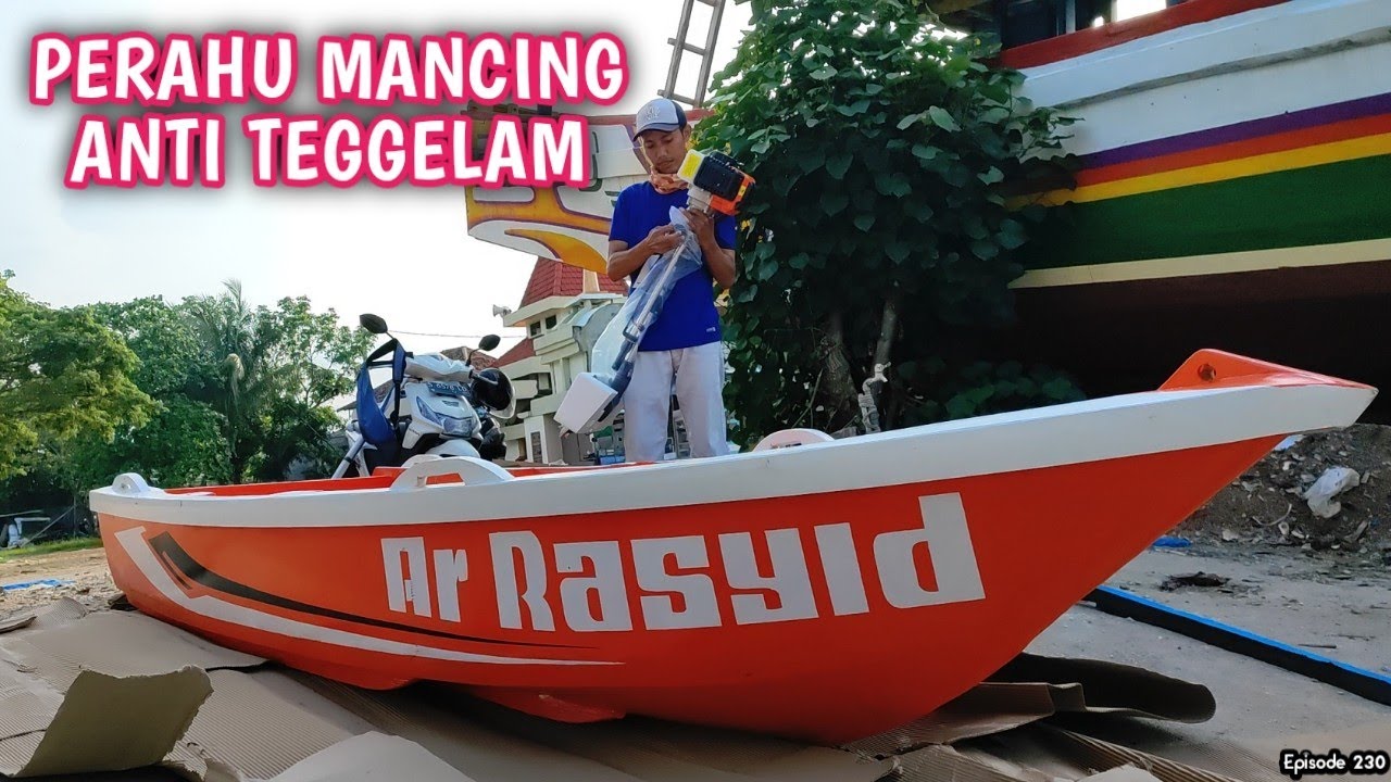 UNBOXING DAN REVEW PERAHU MANCING ANTI TENGGELAM |230|