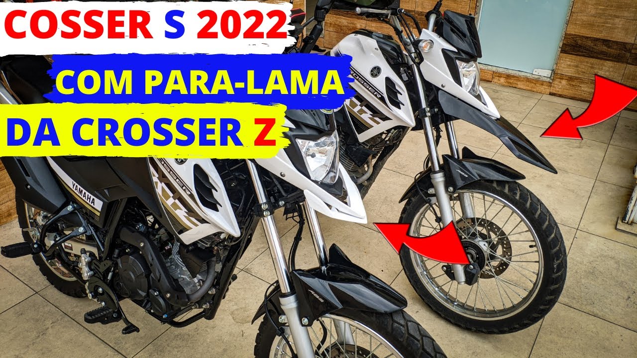 PARA-LAMA DA CROSSER Z NA CROSSER S - SEM ADAPTA&Ccedil;&Otilde;ES!