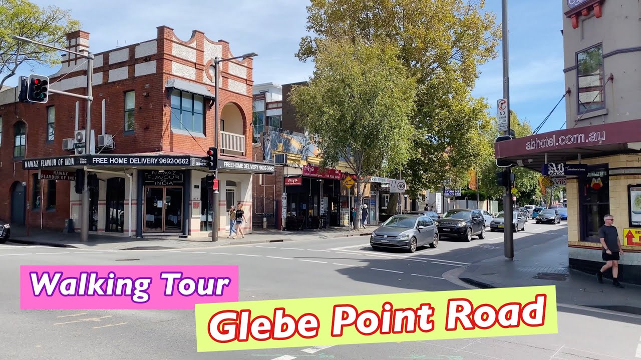 🇦🇺 Sydney walking tour: Glebe Point Road / from Glebe Point / March 2021