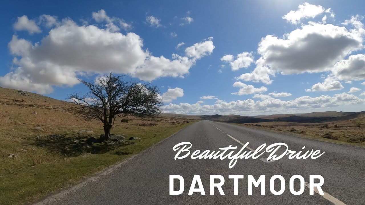 Spectacular Views across Dartmoor National Park | Full Drive through | ASMR | April 2022