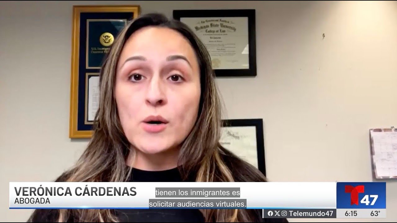 T47 NY | Apoyan a inmigrantes con audiencias en NYC | Veronica Cardenas