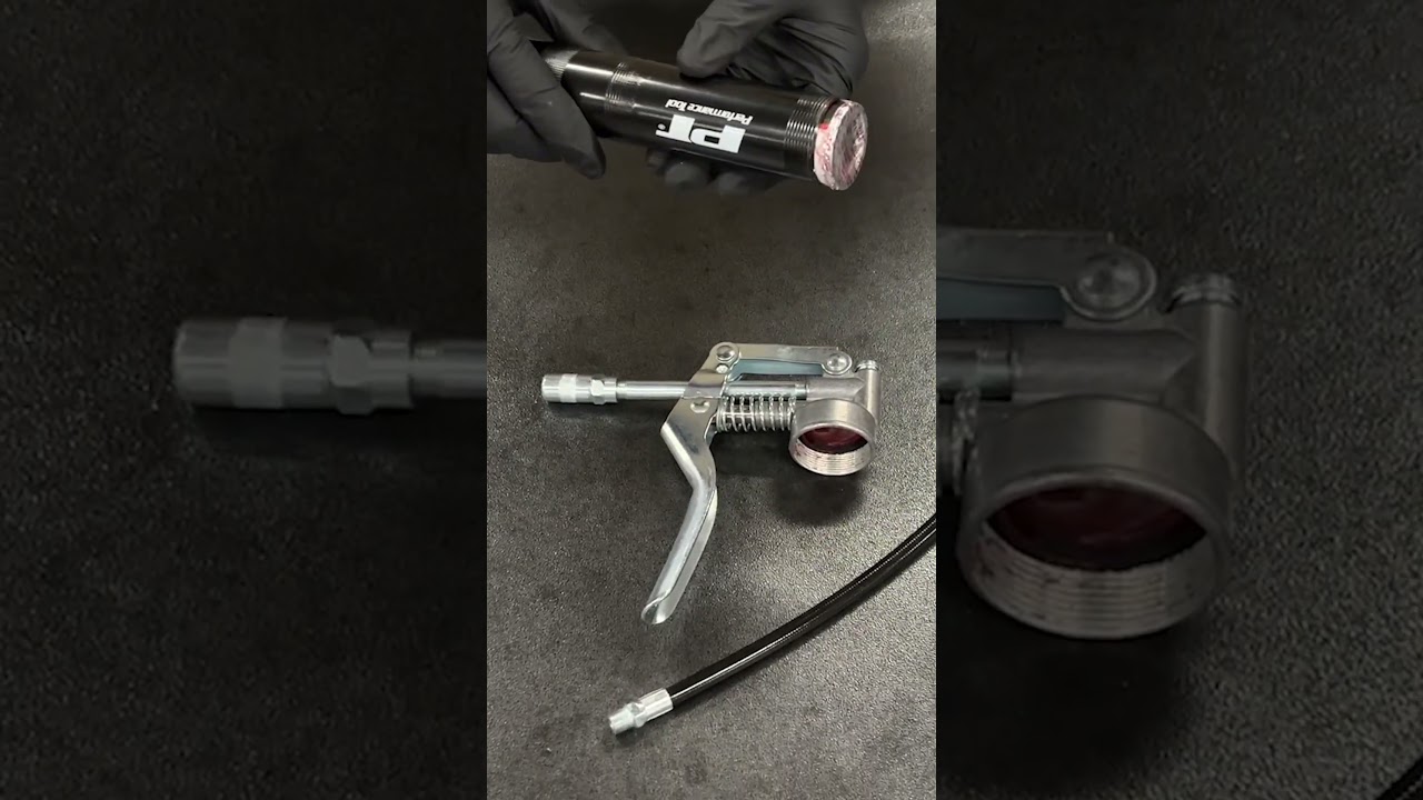 How to load a mini grease gun #tools #mechanic #cars #trucks #garage #auto #diy #cartips #grease