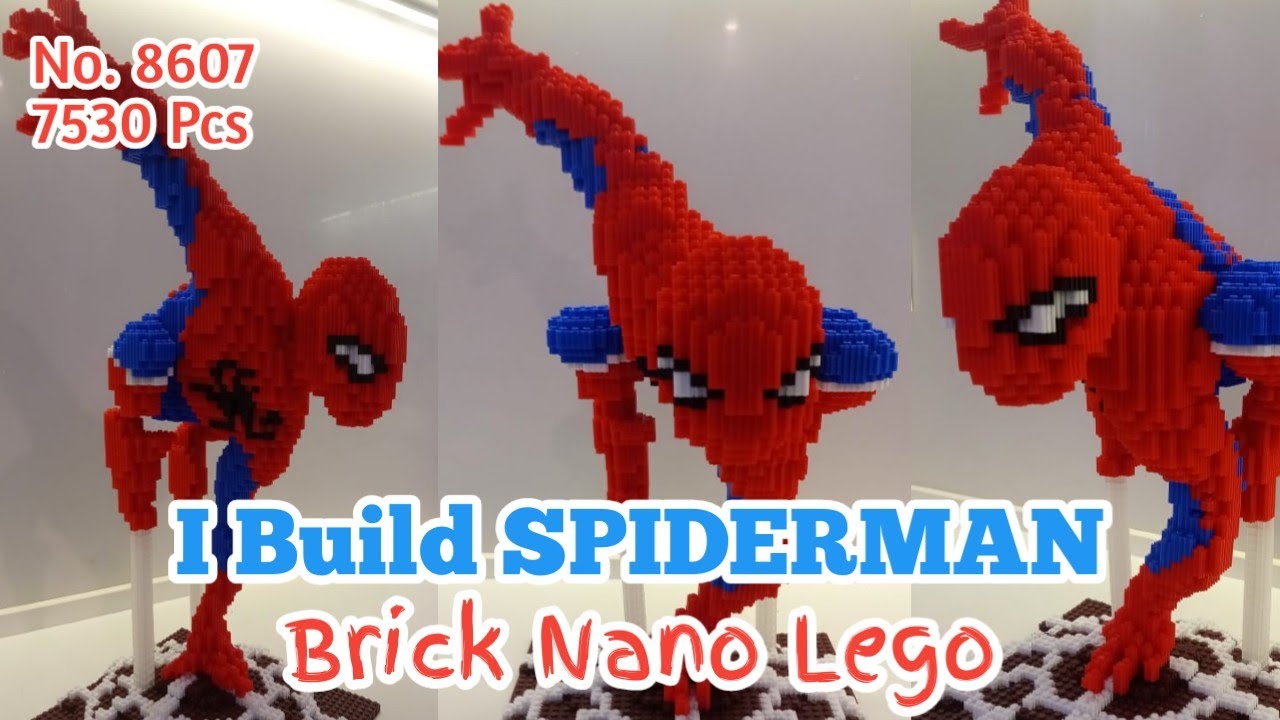 I BUILD SPIDERMAN Brick Nano Lego