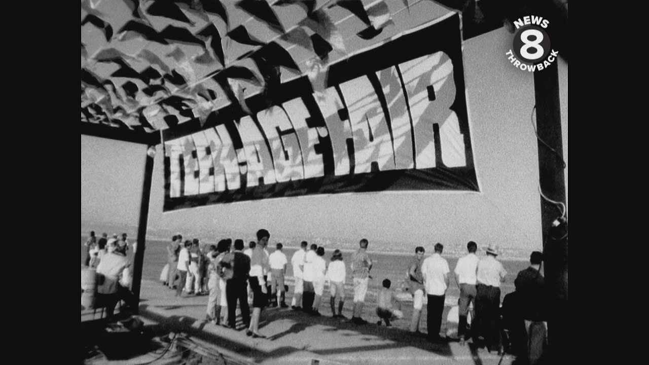 Teen-Age Fair in Mission Bay, San Diego in the summer of 1965