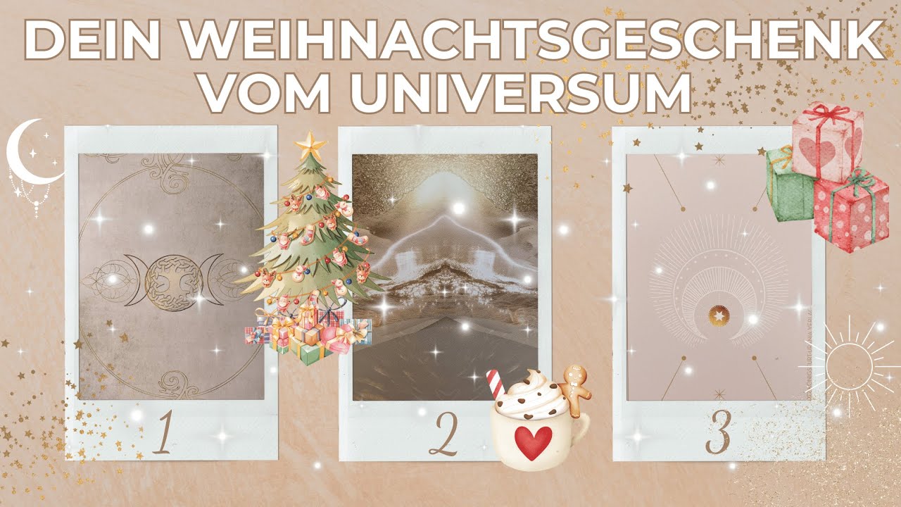 🎁🎄Dein Weihnachtsgeschenk vom Universum🎄🎁Auswahlorakel | Pick a Card Tarot Reading