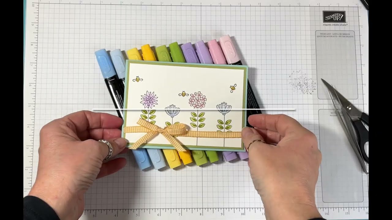 Day five craft room clearout using Sweet Summer by Stampin’ Up! 