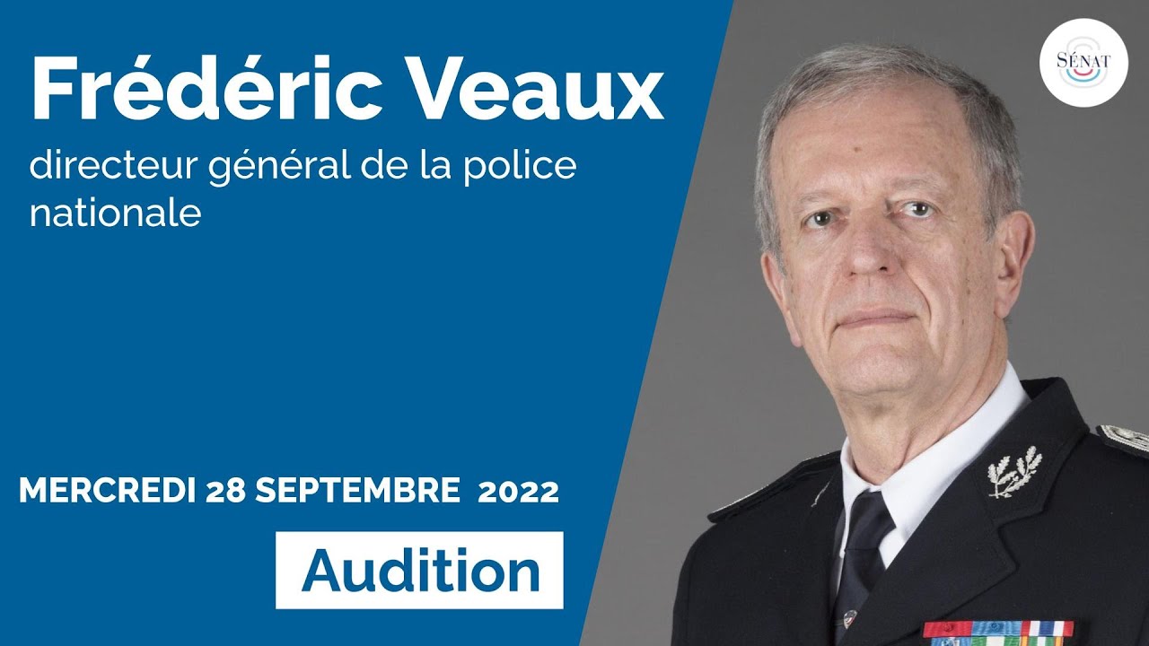 Audition de Frédéric Veaux, directeur général de la police nationale