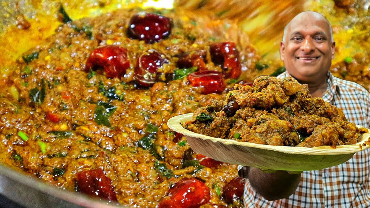 ஆட்டுக்கறி Boneless வறுவல் இப்படி செஞ்சு பாருங்க | GFC Mutton Varuval | Bangaluru