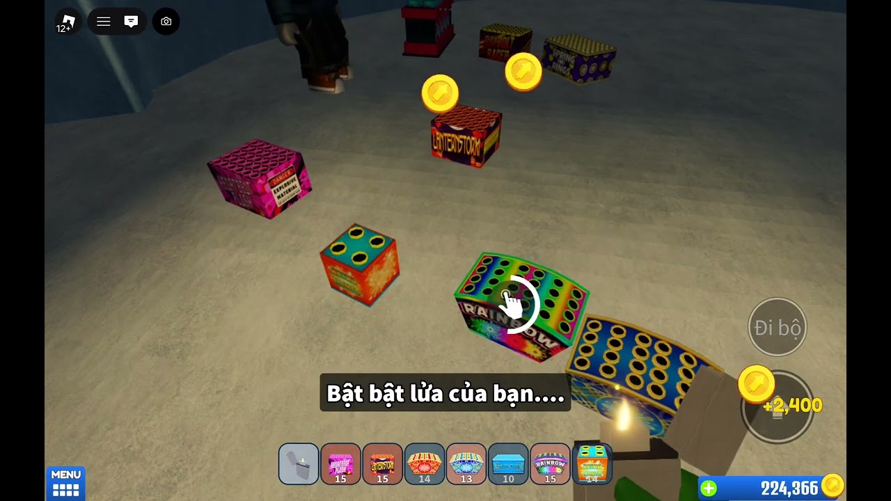 Đêm giao thừa ở phố roblox 1/1/2026