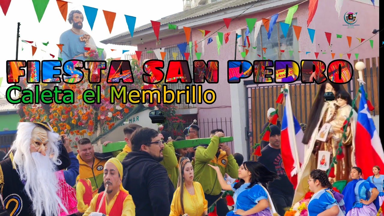 Pasacalles / Hermosa Procesión de San Pedro Caleta del Membrillo VALPARAÍSO