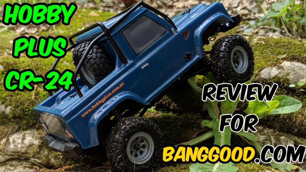 1/24 Hobby Plus  (rtr) CR-24 (running video) mini Land Rover crawling
