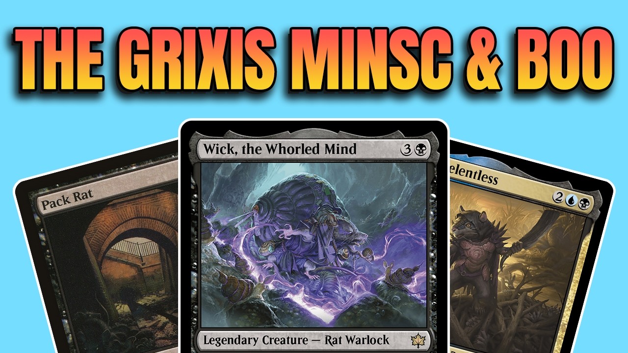Let’s Build Grixis Rats! | Wick, the Whorled Mind | Bloomburrow EDH Deck Tech | MTG