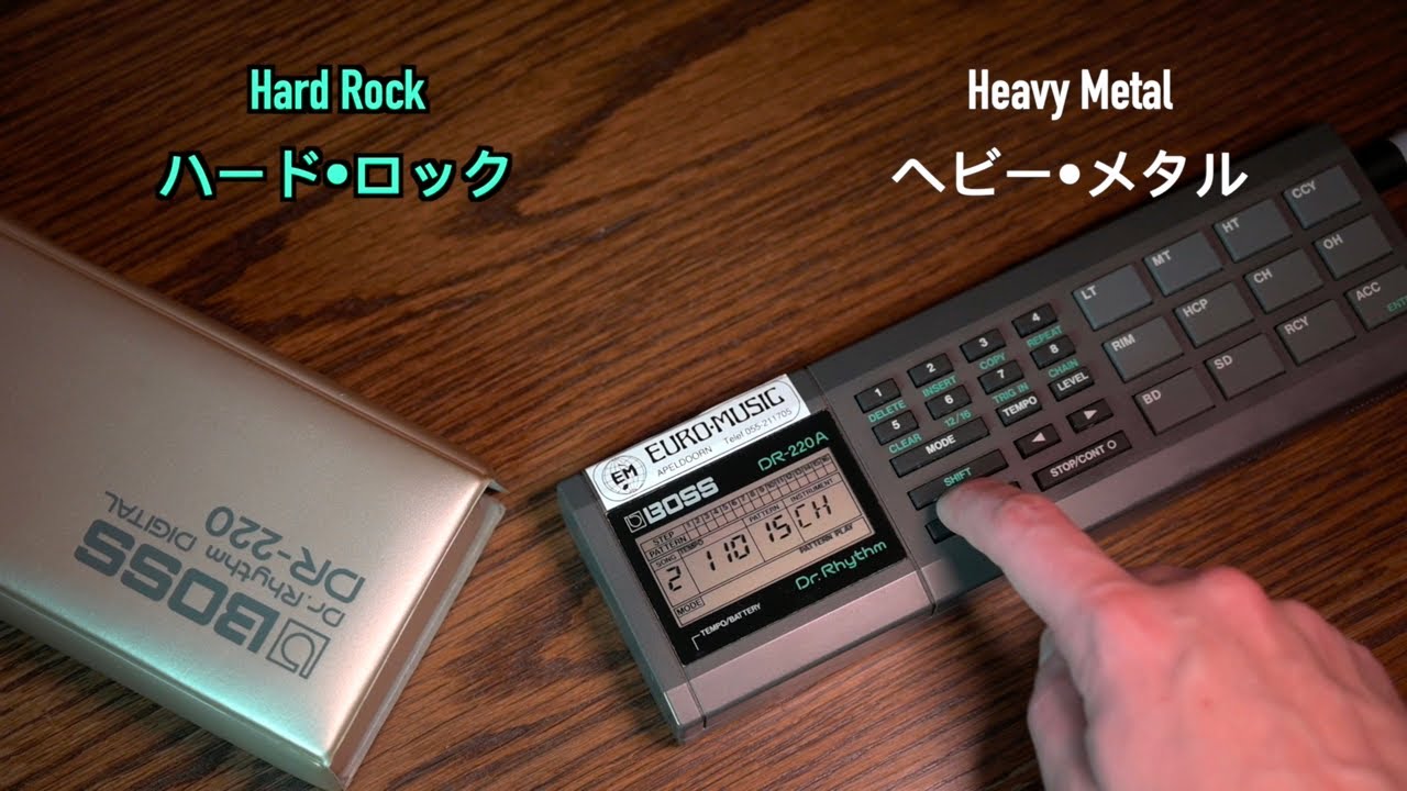 Boss DR-220A | A Few More Preset Patterns