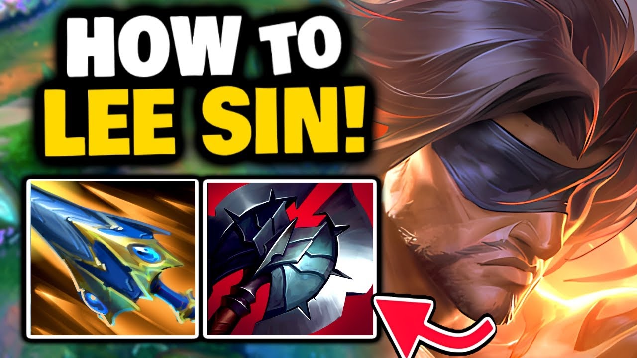 HOW to PLAY LEE SIN jungle it's EASY!!