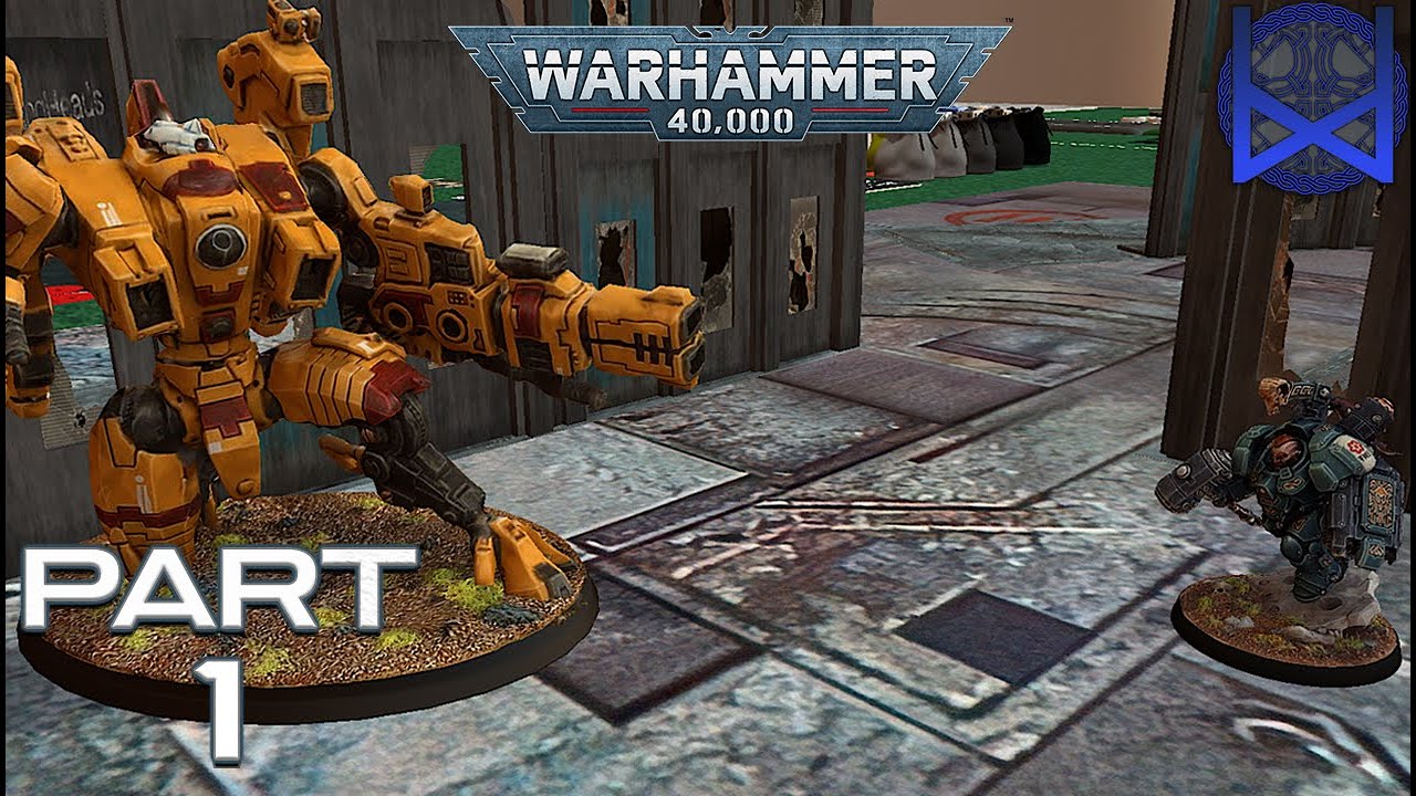 TTS 40k Votann vs Tau Part 1