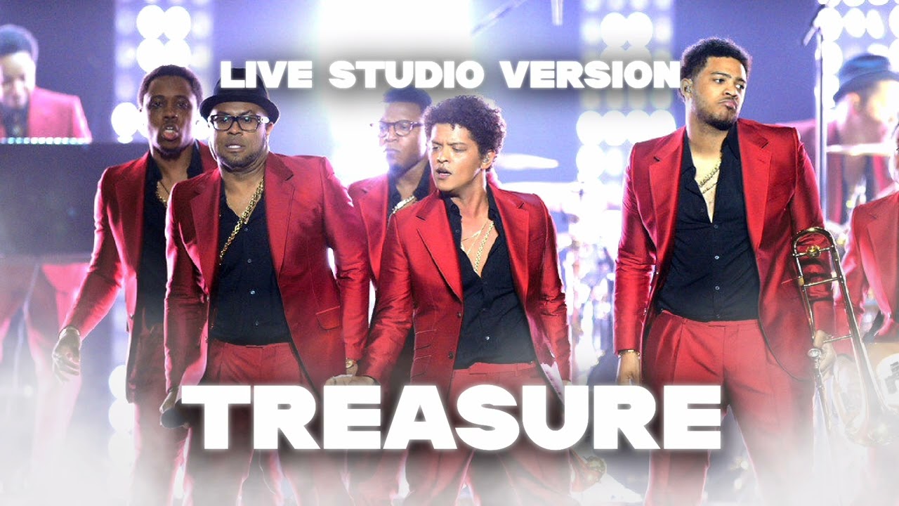 Bruno Mars - Treasure [LIVE STUDIO VERSION]