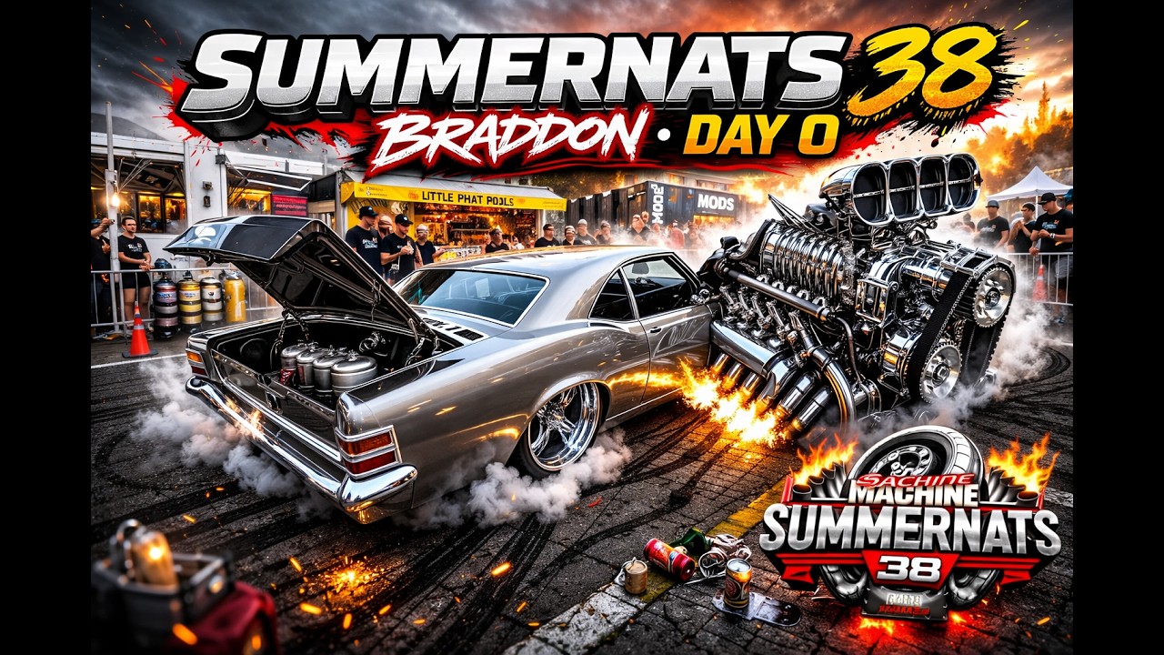 Summernats 38 Hasn’t even started yet but Braddon is ripping.  