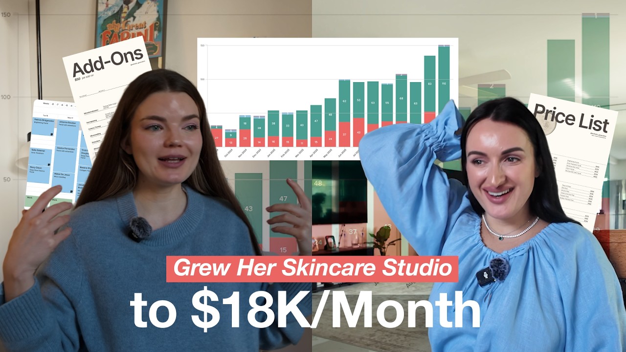 From $2K to $18K/Month as an Esthetician. Exact Steps That Got Her Fully Booked