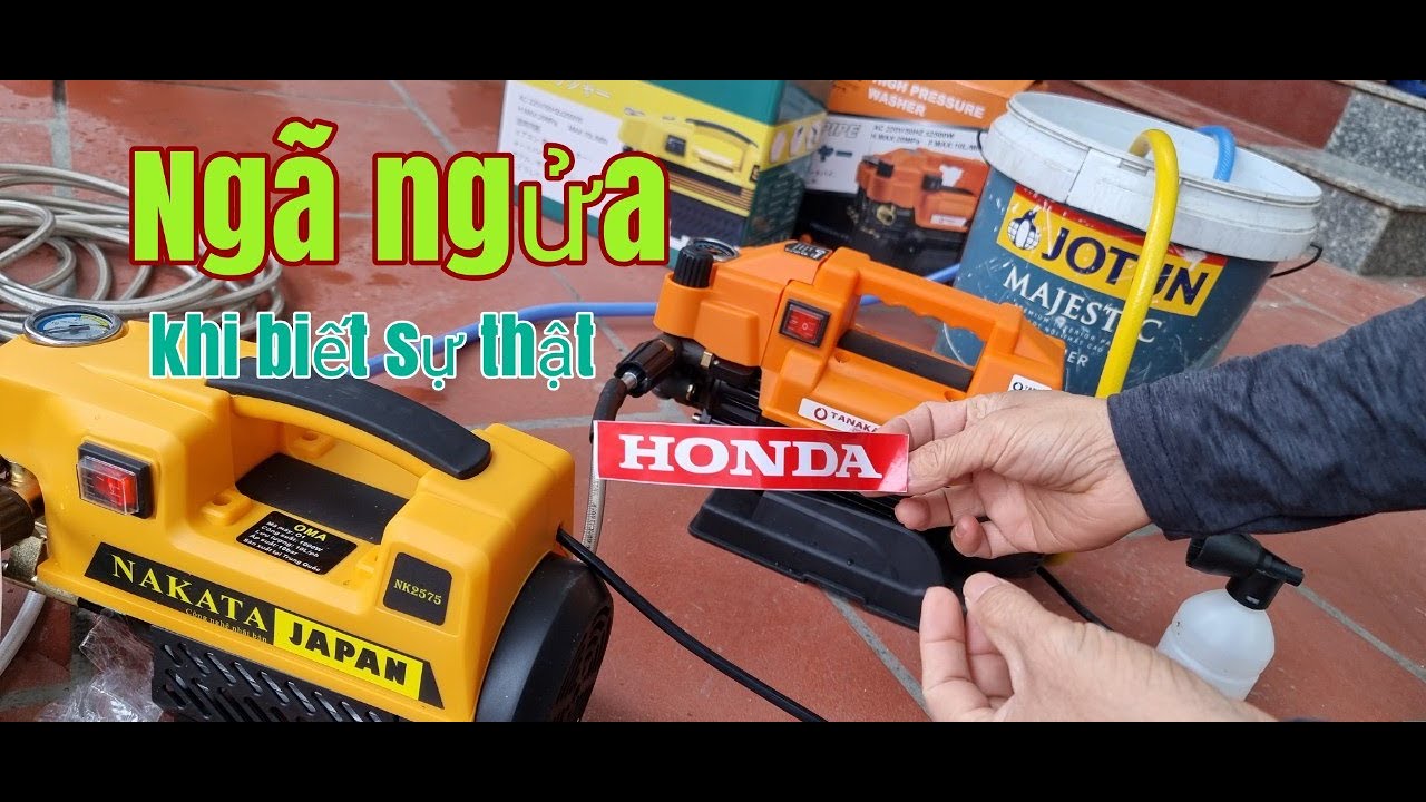 Ngã Ngửa/ Khi Biết Sự Thật Về Máy Rửa Xe Honda