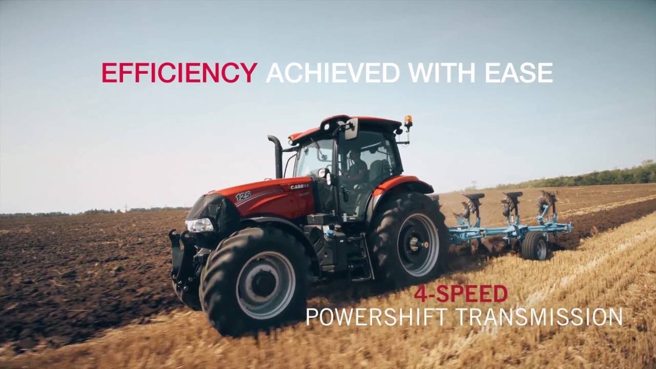 CASE IH MAXXUM. MAKES FARMING EASY.