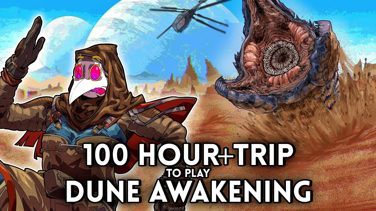 I went on a 100+ Hour Trip to Play Dune Awakening ! Here's What Happened!