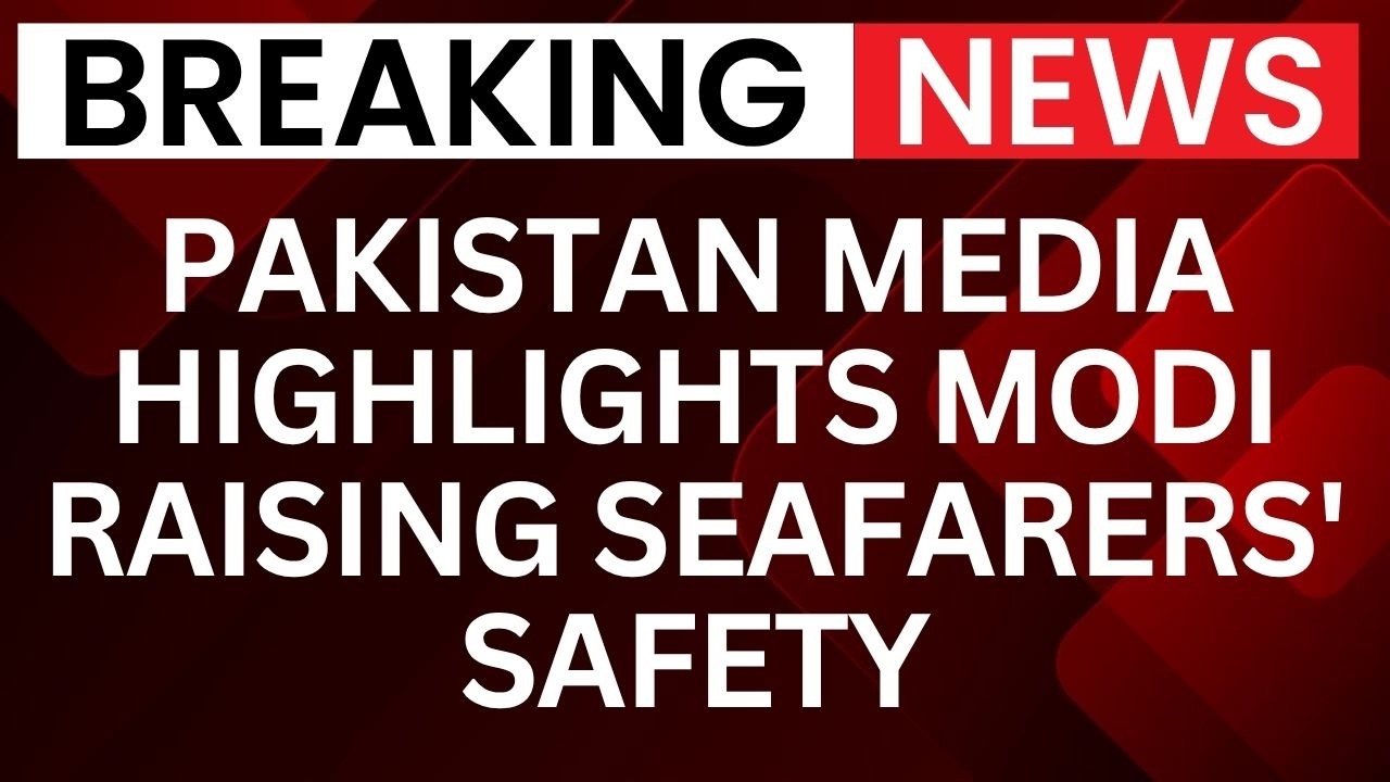 Pakistani Media Highlights Modi's Strong Message On Indian Seafarers To Trump | NewsX