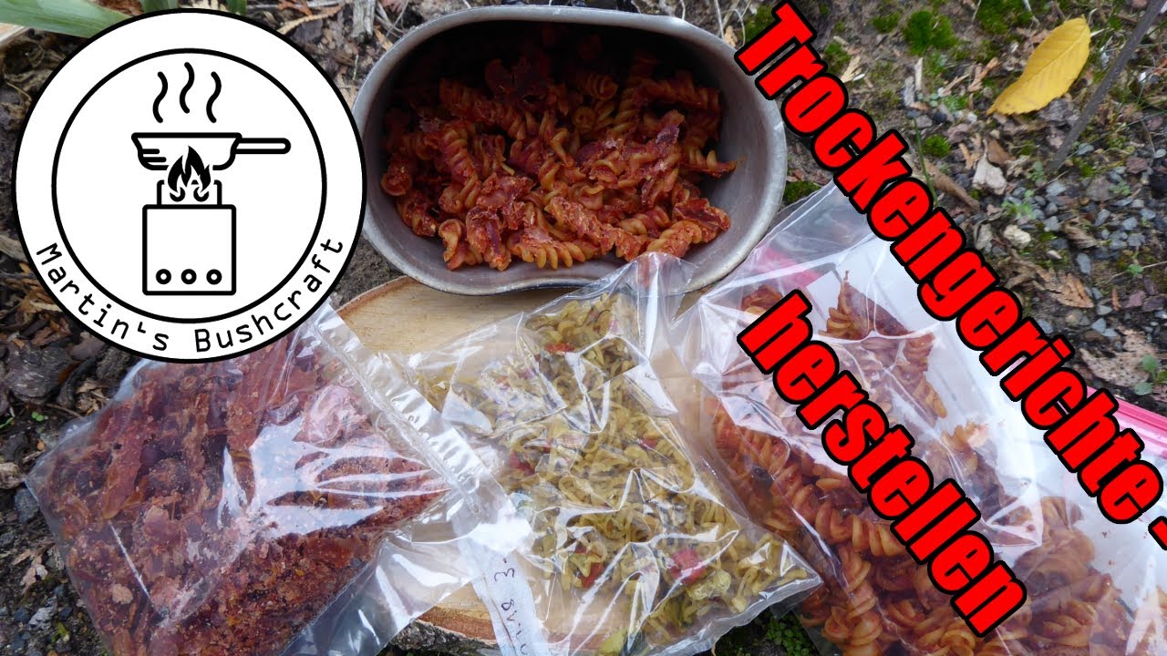 Outdoor Trockennahrung selber herstellen | Martin´s Bushcraft