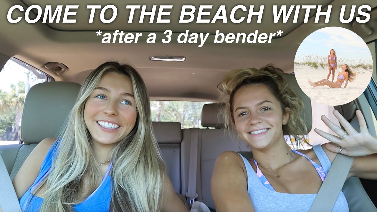 BEACH DAY VLOG *используем океан, чтобы восстановиться после сумасшедших выходных*