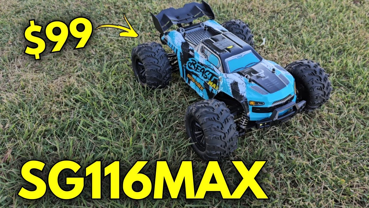 FANTÁTICO! O 𝗠𝗘𝗟𝗛𝗢𝗥 CARRO DE 𝗖𝗢𝗡𝗧𝗥𝗢𝗟𝗘 𝗥𝗘𝗠𝗢𝗧𝗢 𝗕𝗔𝗥𝗔𝗧𝗢? SG116 MAX RC Car que chega a 80KM/h?