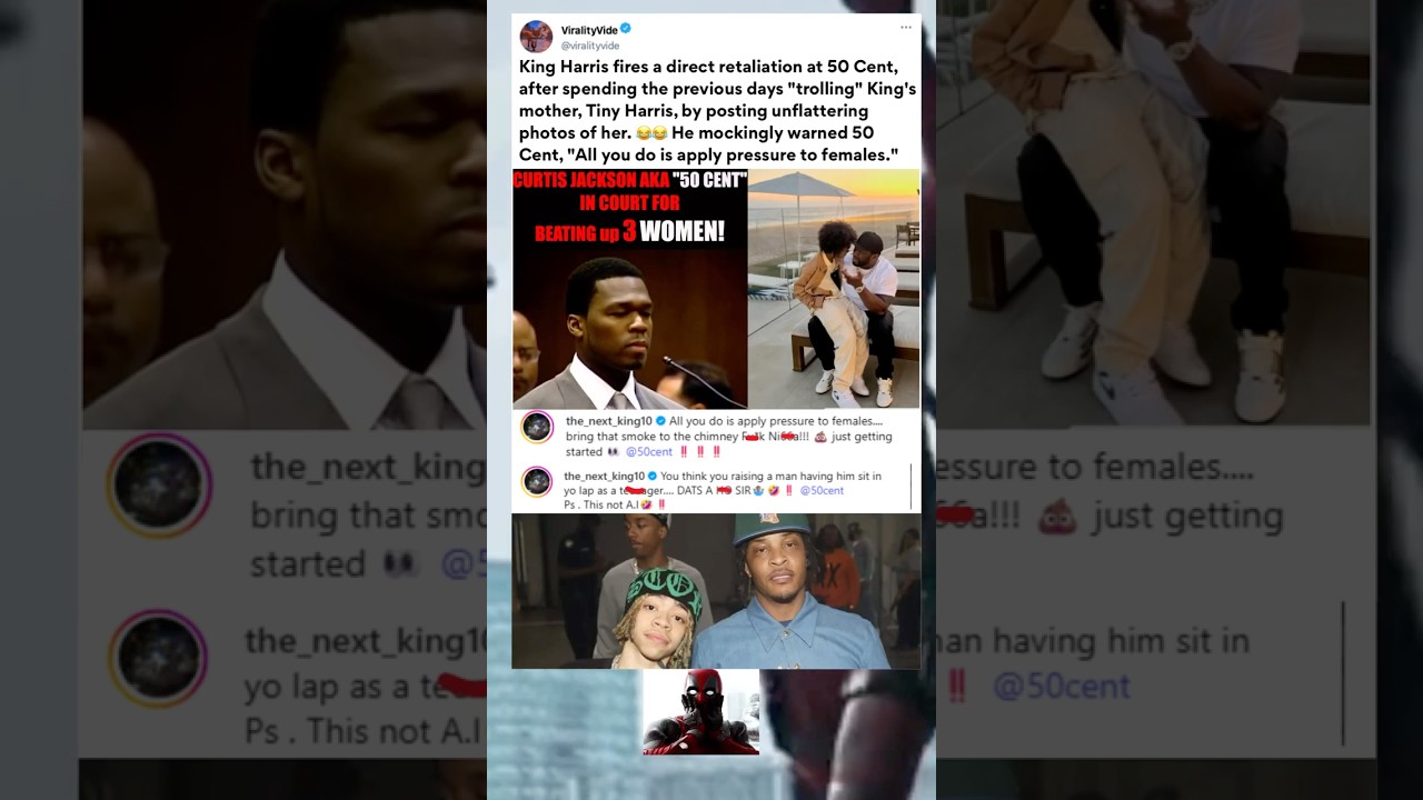 50 Cent Got a Warning message and his Retaliation was hilarious #50cent #shorts