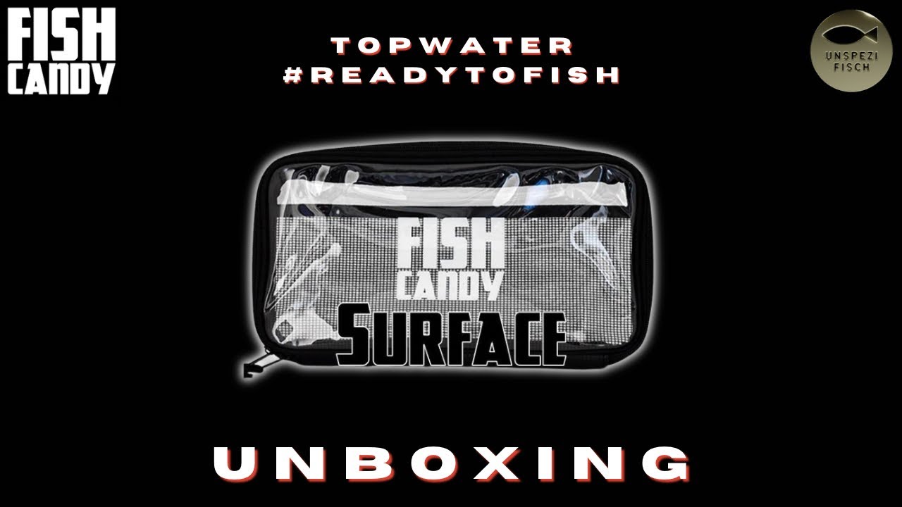 FishCandy Surface Pouch Unboxing - Topwater Bisse sind die Besten!