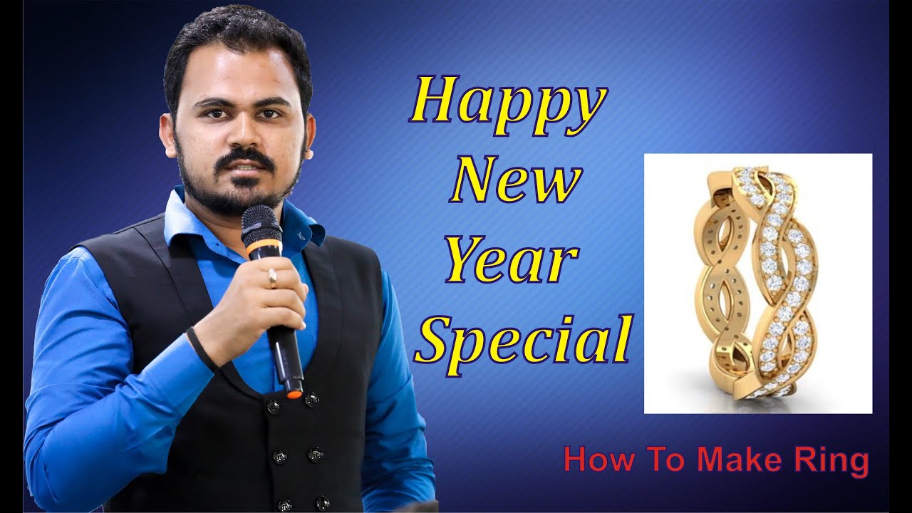 How To Make Ring Matrix 8 Jewellery Design (Unity Institute Surat)