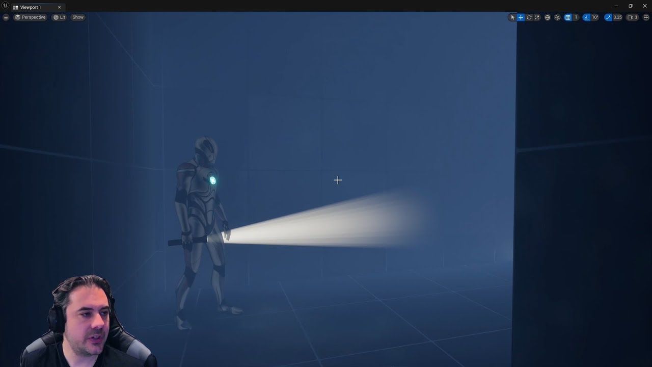 Unreal Engine 5 (and 4) Tutorial - Best Flashlight! - Left 4 Dead Style Object Shadows - Part 2