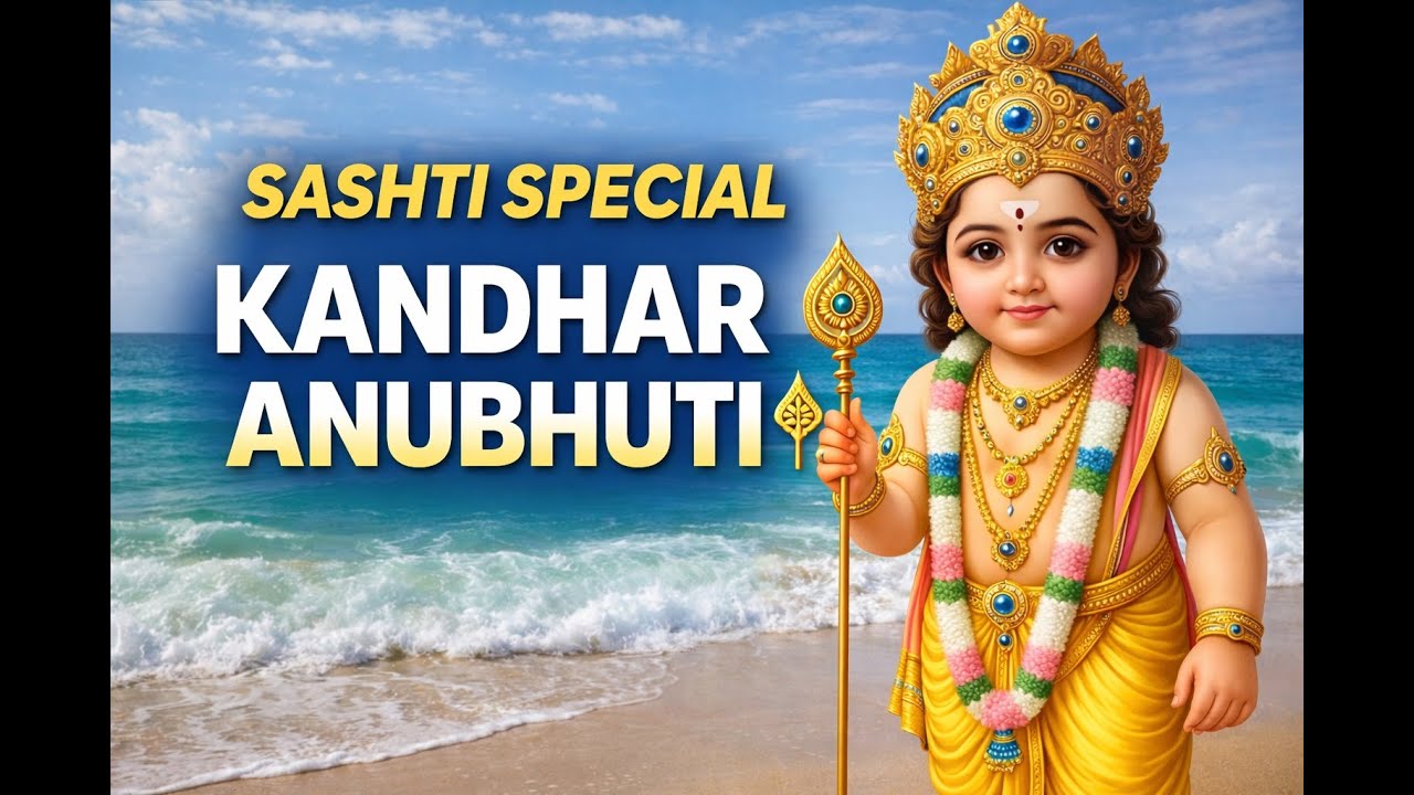 Sashti Special Kandhar Anubhuti | Murugan Powerful Chant | Tamil Murugan Bhakthi Song