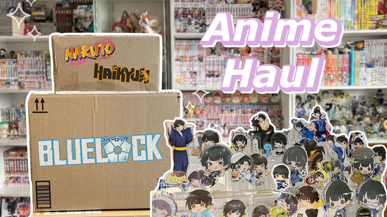 Anime Haul 📦 || BlueLock, Haikyu, Demon Slayer, + more! ✨ || Manga Diaries vol 9