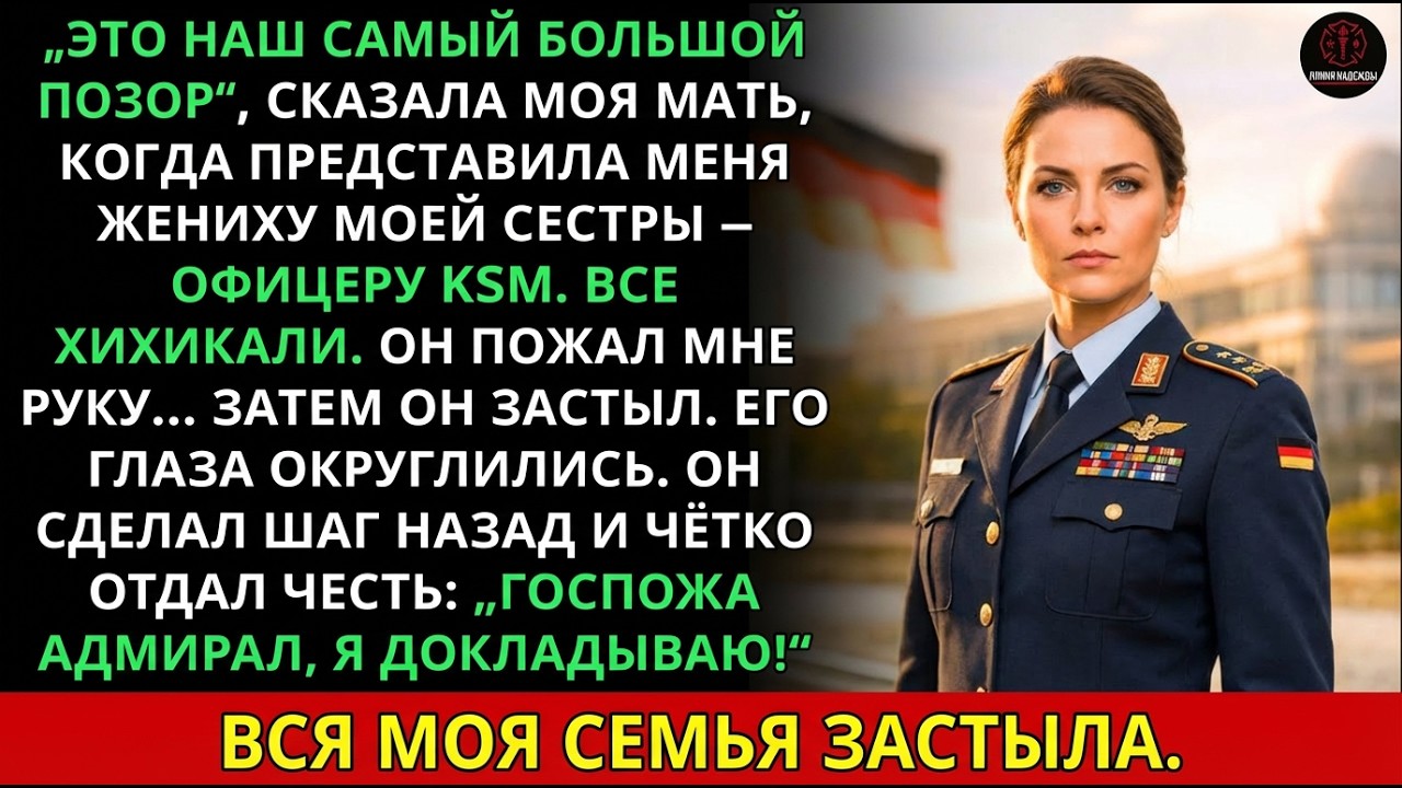 Они насмехались надо мной — пока жених моей сестры из KSM не встал и не отдал честь…