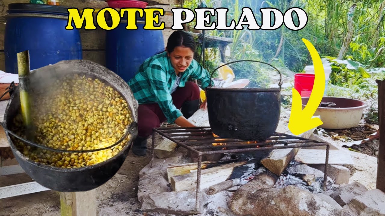 El TRUCO secreto de mi abuelita para pelar MOTE ¡sin esfuerzo¡ - MALKI