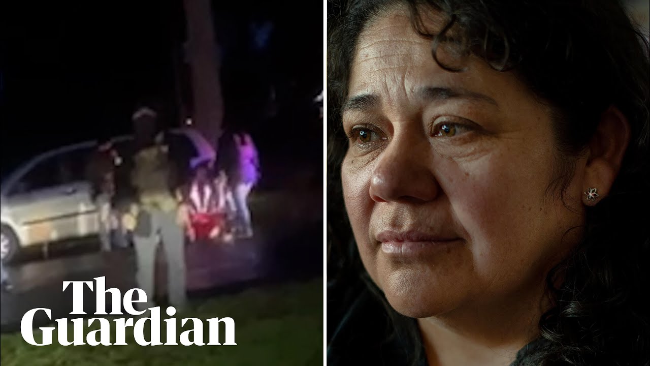 Daughter realises her mother is being arrested by ICE agents in Oregon