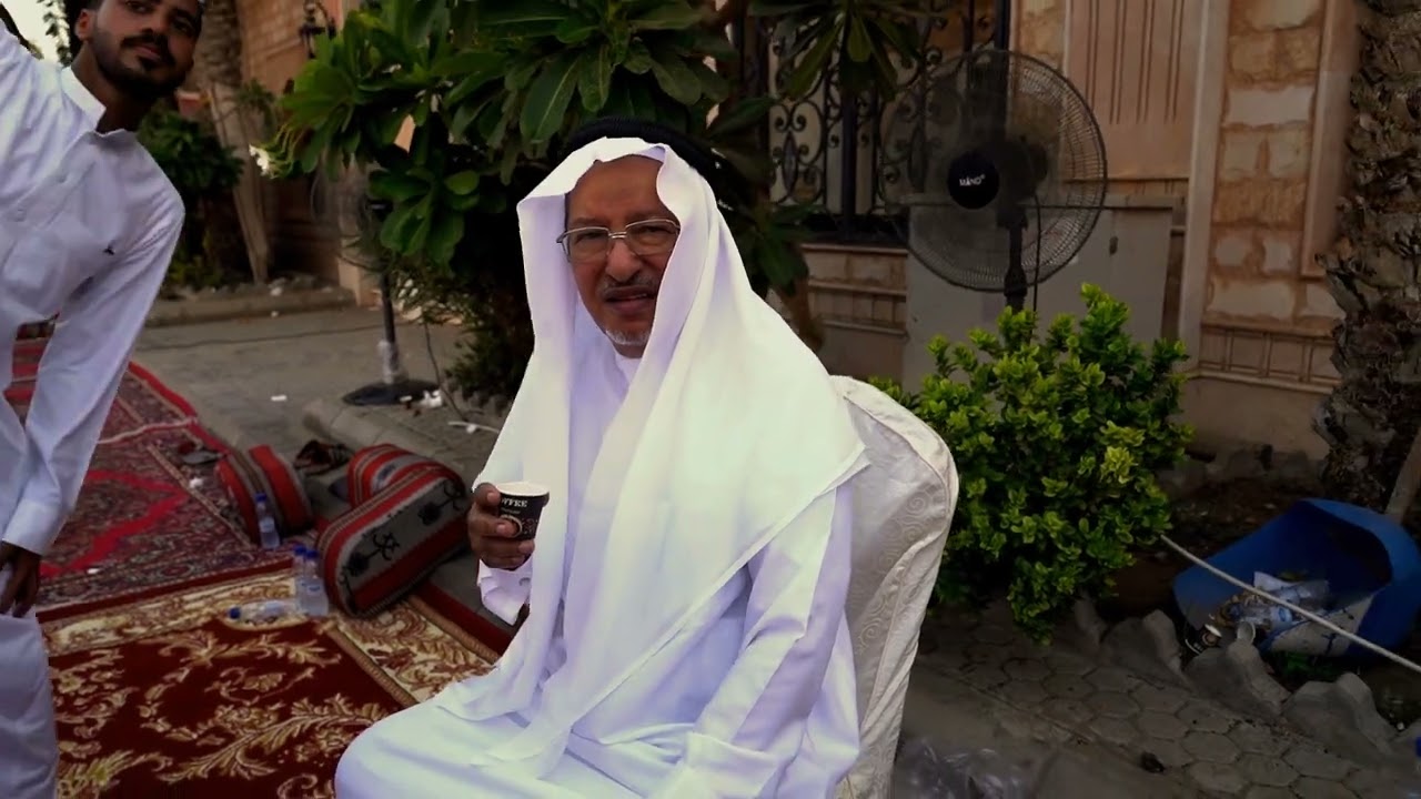 حفل تقدمة فارس منصور العوفي ( لعبة العجل )