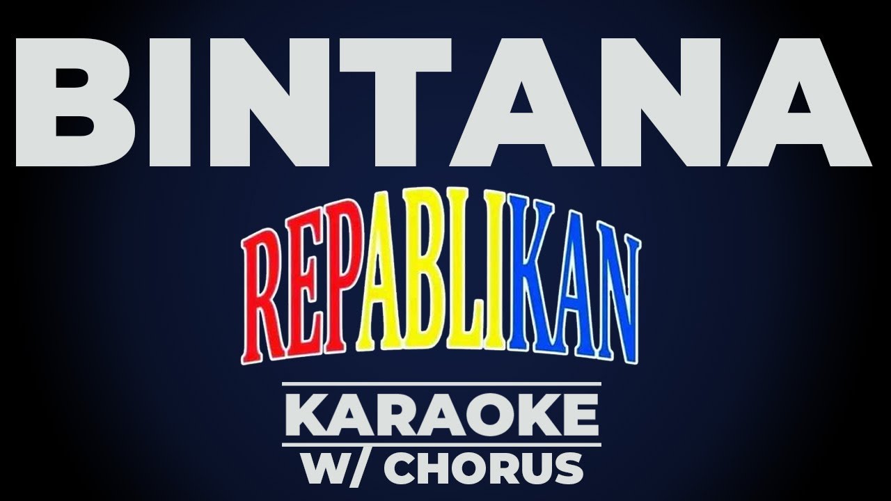 BINTANA - Repablikan KARAOKE (w/ Chorus & Lyrics) | OPM Rap Classic