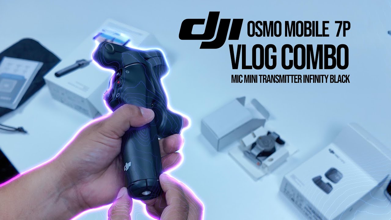 Unboxing the DJI Osmo Mobile 7P Vlog Combo! 📦 🎥